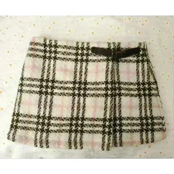Burberry Vintage Wool Skirt 5Y
